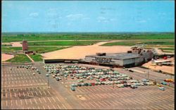 O'Hare Field International Airport Terminal Postcard