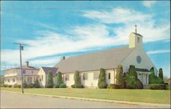 St. Clare's Catholic Church & Rectory Postcard