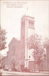 Church of the Holy Ghost, California at 19th Postcard
