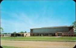 Niles New Senior High School Exterior Postcard
