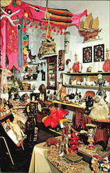 The Little Hut Unusual Gift Shop, Collins Arcade Postcard
