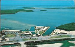 Aerial View of Sugar Loaf Lodge Resort and Marina Postcard