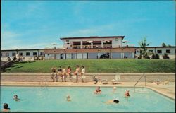 Kenlake Hotel Swimming Pool, Kentucky Lake State Park Postcard