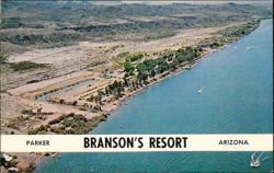 Branson's Resort on the Colorado River Aerial View Postcard