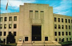 Memorial City Hall and Auditorium Building Exterior Postcard