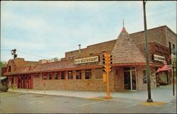 B & B Restaurant, U.S. 6 & State Road 19 Postcard
