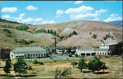Mammoth Springs Hotel and Guest Cottages Postcard