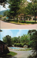 Roaring Fork Court Motel and Heated Swimming Pool Postcard