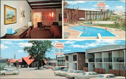 Howard Johnson Motor Lodge, Old Gentilly Road Postcard
