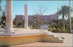 Heroes de Chapultepec Park Pavilion and Grounds Postcard