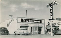 Taylor's Cafe & Restaurant, Mecca of West Texas Postcard