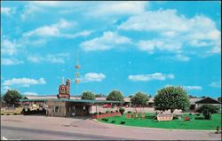 Clark Motel on U.S. 25-W, Clinton Highway Postcard