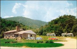 Boundary Tree Motor Court, Eastern Band of Cherokee Postcard