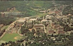 Appalachian State University Aerial Campus View Postcard