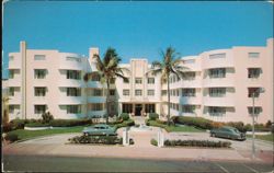 Haddon Hall Hotel and Pool, Collins Avenue Postcard