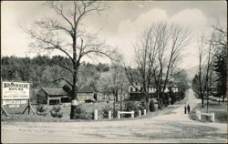 Brookside House on Route 28 Postcard