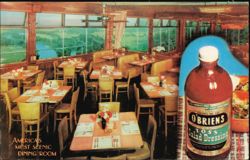 O'Brien's America's Most Scenic Dining Room Postcard