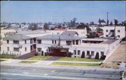 La Brea Motel, 1830 South La Brea Avenue Postcard