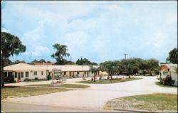 Romaine Motel, 7102 North Tamiami Trail, US 41 Postcard