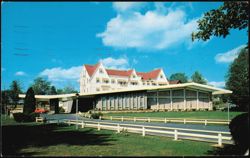 Tamarack Lodge 'The Smart Country Club' Main Building Postcard