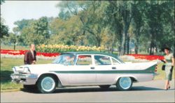 1958 De Soto Firesweep 4-Door Sedan Postcard
