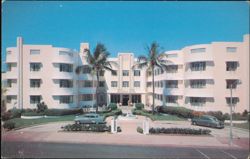 Haddon Hall Hotel and Pool, 1500 Collins Avenue Postcard
