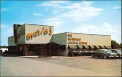 Mario's Restaurant Exterior and Cocktail Lounge Postcard