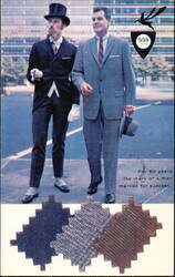 GGG Clothes Advertising, Max Goldstein Men's Fashion Postcard