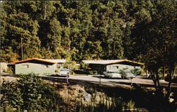 The Rapids Motel at Yosemite Parkline Highway 140 Postcard