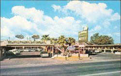 Petsas El Coronado Motel on Highway 80 Postcard
