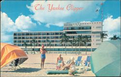 The Yankee Clipper Hotel Beachfront Postcard