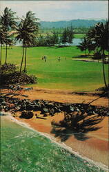 Famous 4th, West Course, Dorado Beach Golf Club Postcard