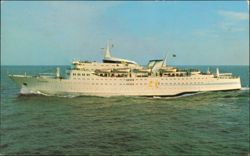 Cruise Ship M/S Sunward Norwegian Caribbean Lines Postcard