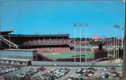 Milwaukee County Stadium, Home of Milwaukee Braves Postcard