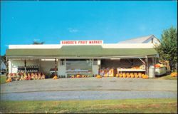 Sandoe's Fruit Market on Route 34 Postcard