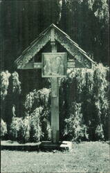 Vallombrosa Retreat House for Women Station of Cross Postcard