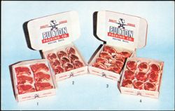 Fulton Packing Co. Portion Control Pork & Lamb Chops Postcard