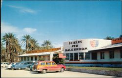 Shields Date Garden and Showroom New Salesroom Postcard