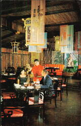 Ports o' Call Restaurant Macao Room, Southland Center Postcard