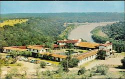 Seybold Guest Ranch Palo Pinto Mountains Postcard