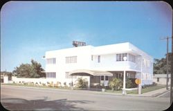 White Crane Hotel, South Dixie Highway Postcard