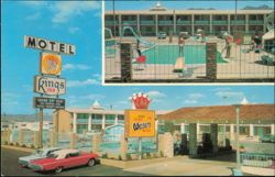 King's Inn Motel, Best Western, Highway 66 East Postcard
