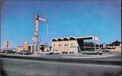 Sands Motel & Mickey's Place Restaurant & Lounge Postcard
