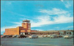 Terminal Building, New Castle County Airport Postcard