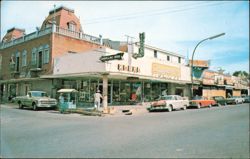 Avenida Guerrero Looking South at Market Place Postcard