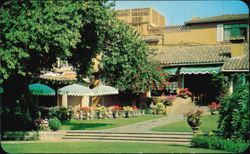 Hotel Restaurant Las Mañanitas Garden Patio Postcard