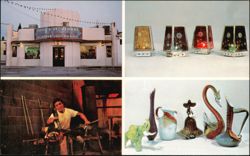 Cristales de Chihuahua Glass Factory Hand Blown Glass Postcard