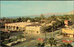 Panoramic View of City and Bay Postcard