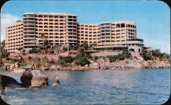 Hotel Caleta Waterfront View Postcard