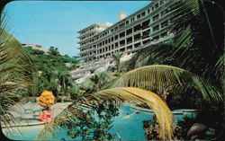 Hotel Majestic Swimming Pool and Tropical Gardens Postcard